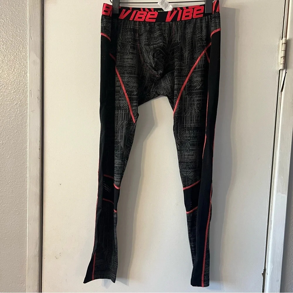 Andrew Christian Vibe Spandex Mesh Compression Tights